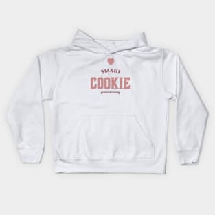 Smart cookie pink Kids Hoodie